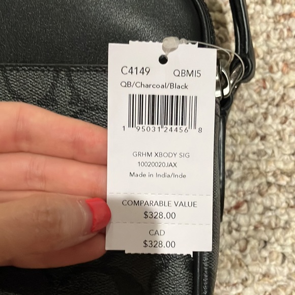 COACH Graham Crossbody In Signature Canvas C4149 - Picture 11 of 11